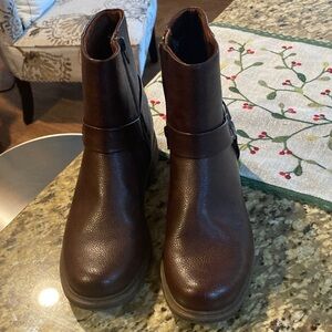 boc Brown Combat & Moto Boots